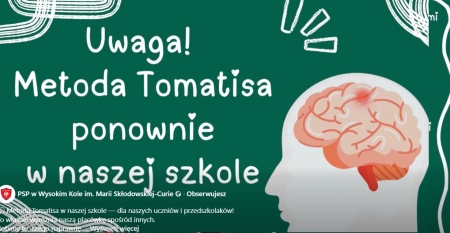 Metoda Tomatisa w naszej szkole 
