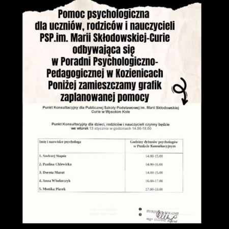 Pomoc psychologiczna