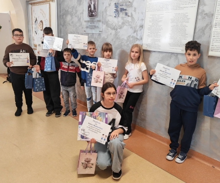 Rozstrzygnięcie dwóch konkursów: recytatorskiego oraz mitologicznego