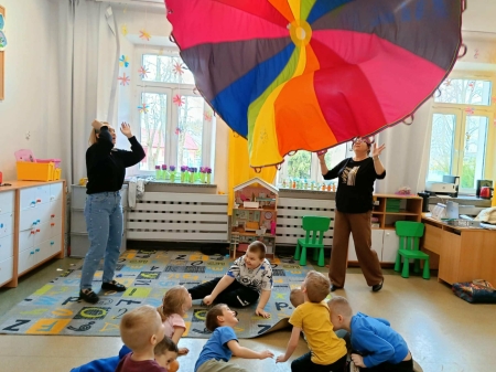 Zajęcia z biblioterapii w oddziale zerowym